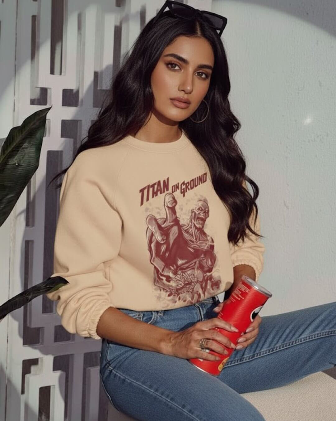 Titan on Ground - Sweatshirts Winters