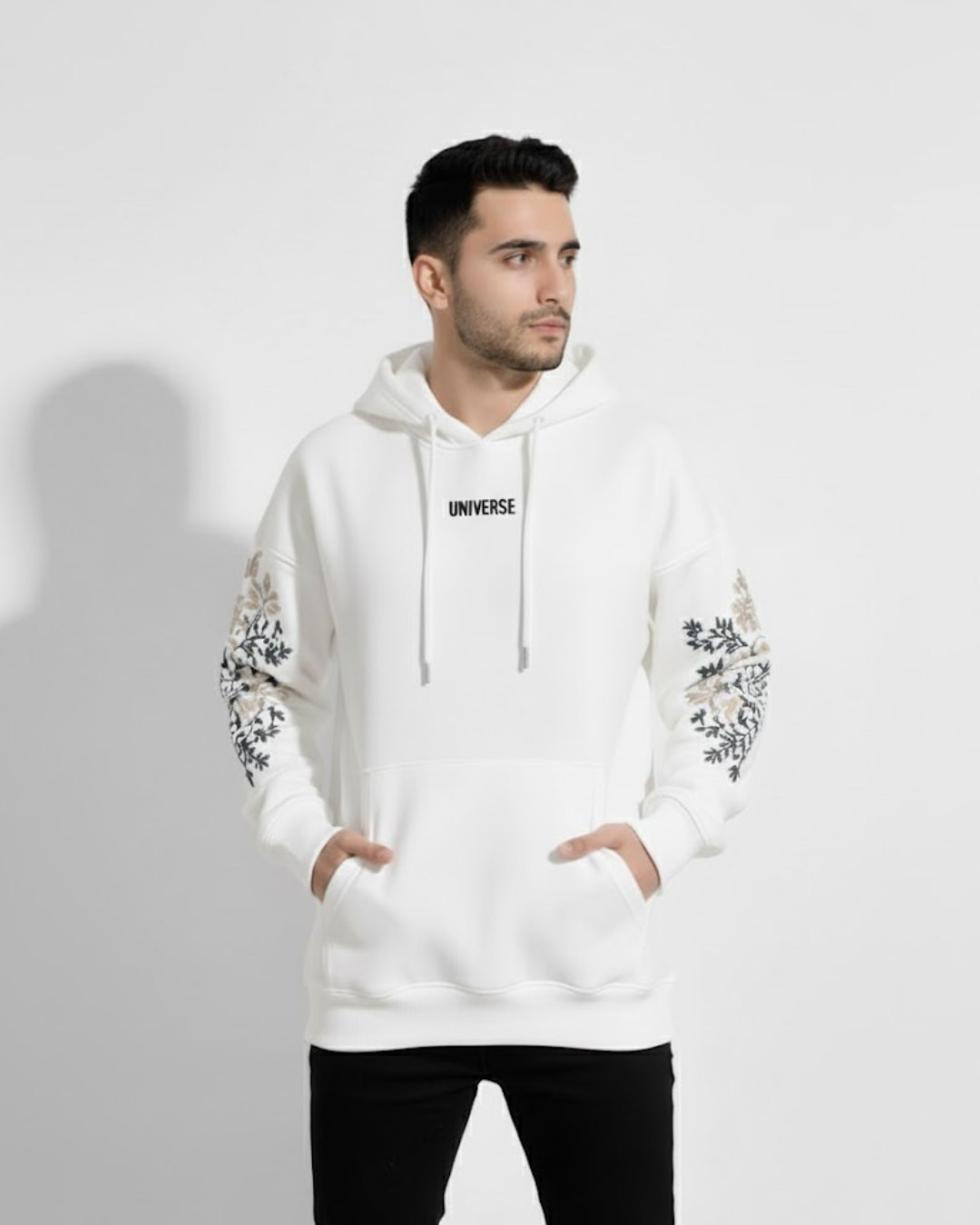 Snow Whisper Floral – Hoodie Limited Edition