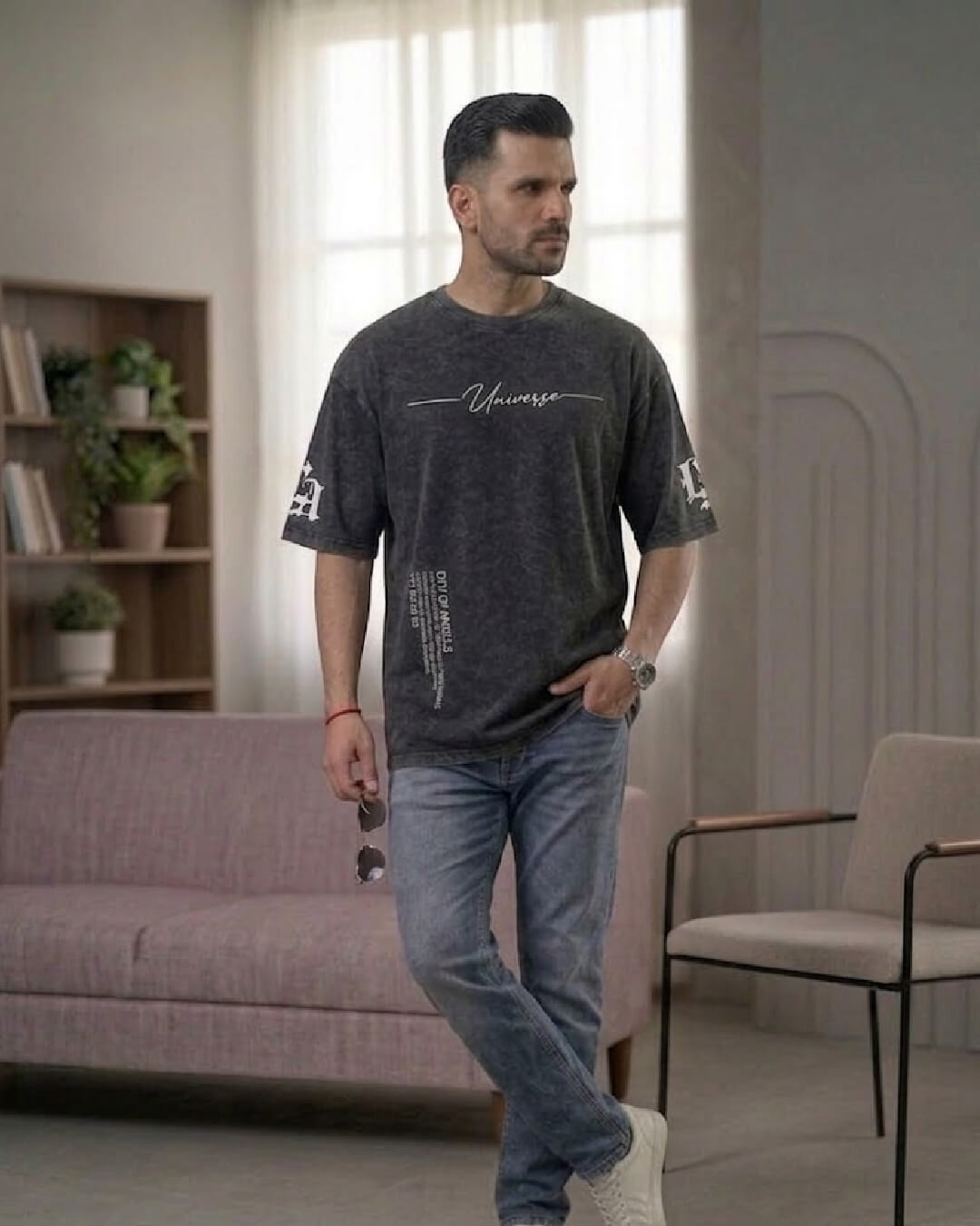 LA Urban Acid Wash - Oversized T-Shirt