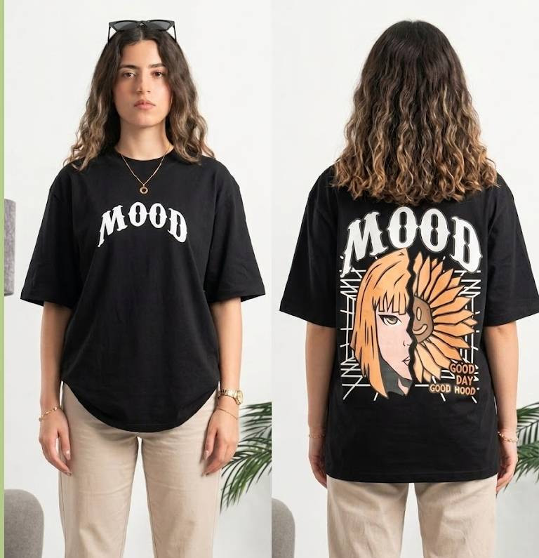 Mood Aesthetic Oversized T-Shirt